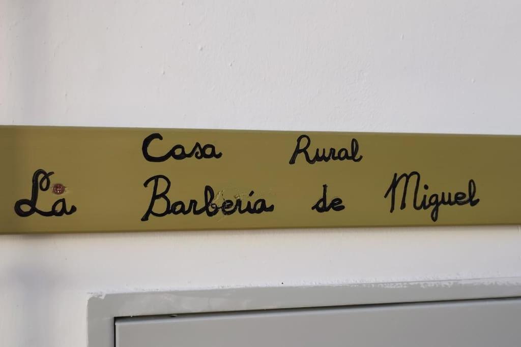 הוילה אל צ'ורו La Barberia De Miguel מראה חיצוני תמונה